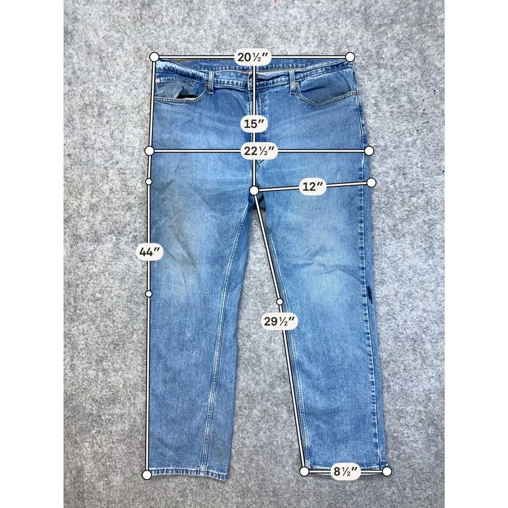 Lot of 4 Levi's 559 560 Relaxed Fit Jeans Mens 40x32 Blue Denim Work Pant Bundle